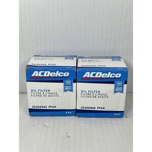 ACDelco Oil Filter GM Original Equipment PF64 (2 Pack) Ready To Ship